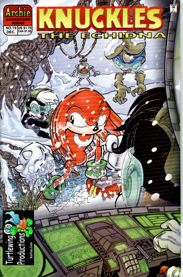 Knuckles - December 1998 Comic cover page